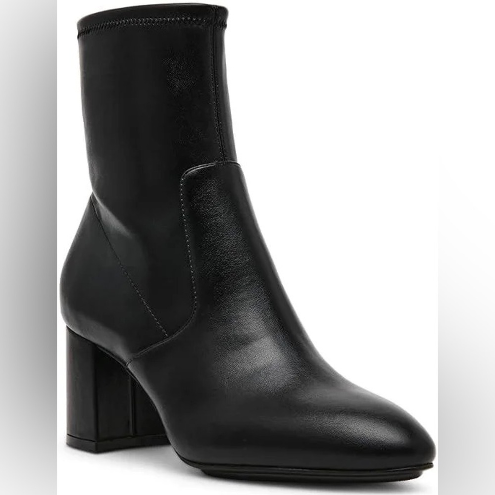 Anne Klein Black City Ankle Boots Size 8